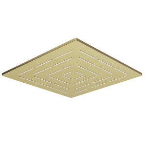 Picture of Square Shape Single Flow Maze Overhead Shower - Antique Bronze