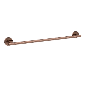 Picture of Single Towel Rail 600mm Long - Blush Gold Bright PVD