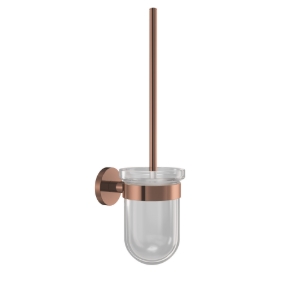 Picture of W.C. Brush Holder - Blush Gold Bright PVD