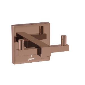 Picture of Double Coat Hook - Blush Gold Bright PVD