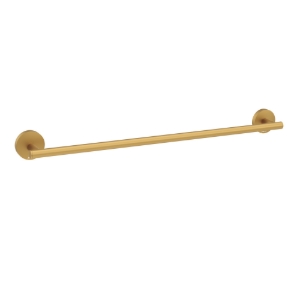 Picture of Single Towel Rail 600mm Long - Gold Matt PVD
