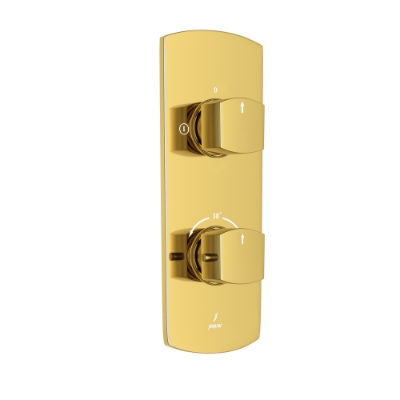 Picture of Aquamax Thermostatic Shower Mixer - Gold Bright PVD