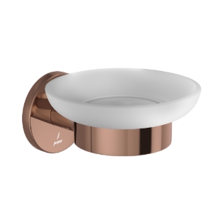 Picture of Soap Dish Holder - Blush Gold Bright PVD