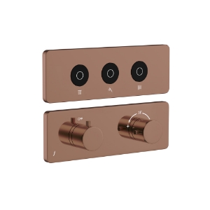 Picture of एक्सपोज़्ड पार्ट किट ऑफ क्लाउड टच शॉवर सिस्टम - ब्लश गोल्ड पीवीडी