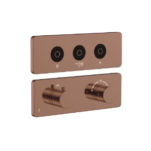 Picture of एक्सपोज़्ड पार्ट किट ऑफ क्लाउड टच शॉवर सिस्टम - ब्लश गोल्ड पीवीडी