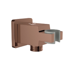 Picture of Wall Outlet with Shower Hook - Blush Gold Bright PVD