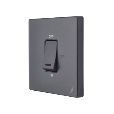 Picture of One Gang 32A Dp Switch - Grey
