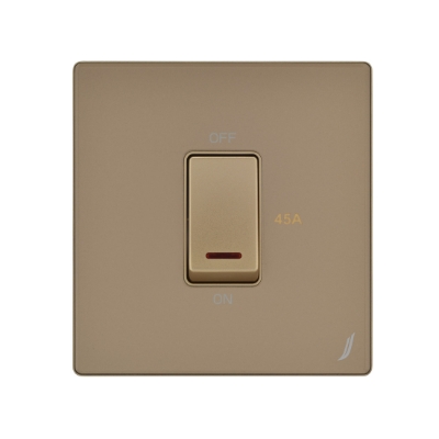 Picture of One Gang 45A Dp Switch - Gold