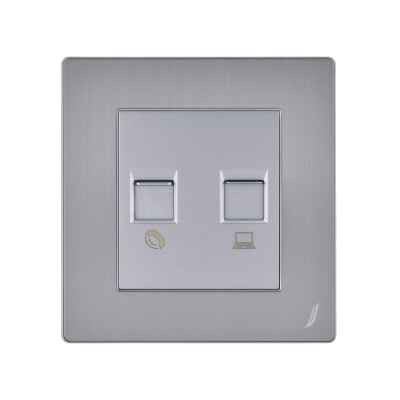 Picture of Telephone & Computer Socket
