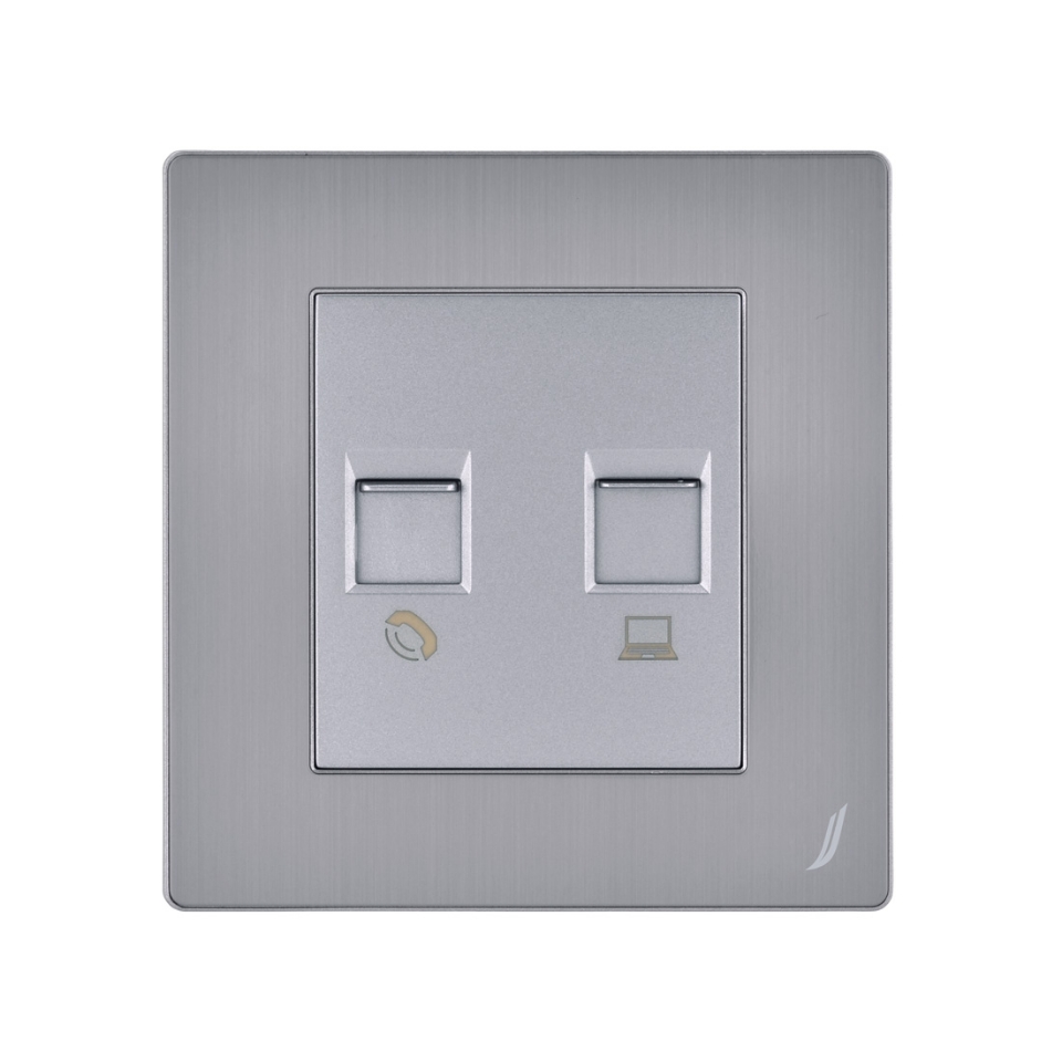 Picture of Telephone & Computer Socket