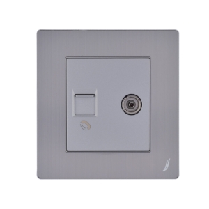 Picture of Television & Telephone Socket