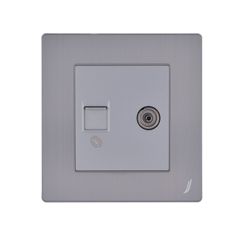 Picture of Television & Telephone Socket