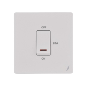 Picture of 20A Dp Switch - White