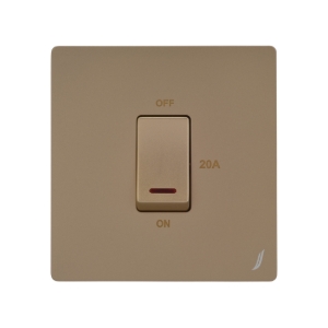 Picture of 20A Dp Switch - Gold