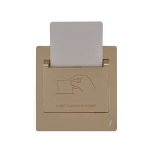 Picture of Energy Saving Card Switch - Gold