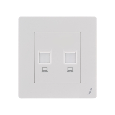 Picture of Double Computer Socket