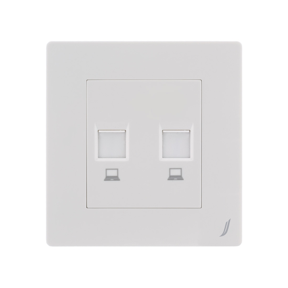 Picture of Double Computer Socket