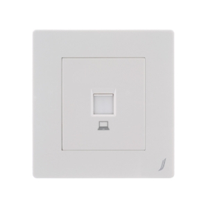 Picture of One Way Computer Socket - White