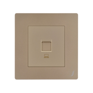 Picture of One Way Computer Socket - Gold