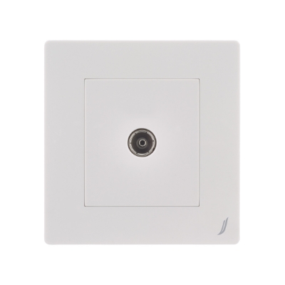 Picture of One Way Television Socket -White