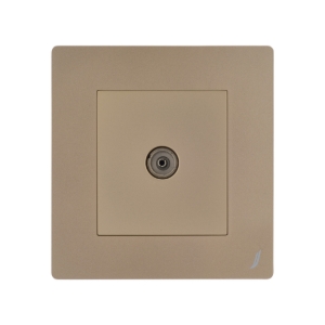 Picture of One Way Television Socket - Gold