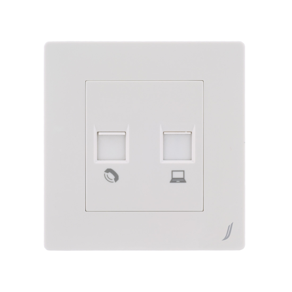 Picture of Telephone & Computer Socket
