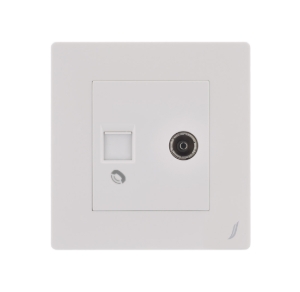 Picture of Television & Telephone Socket