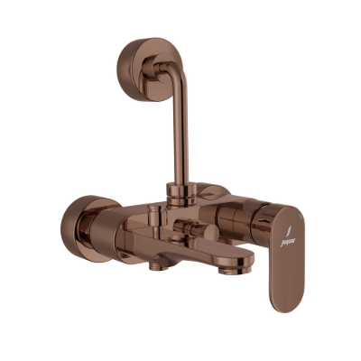 Picture of Single Lever Wall Mixer 3-in-1 System - Blush Gold Bright PVD