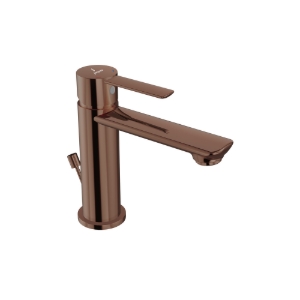 Picture of Single Lever Basin Mixer with Popup Waste - Blush Gold Bright PVD