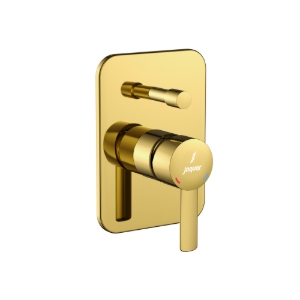 Picture of Single Lever Exposed Parts Kit of Diverter - Gold Bright PVD