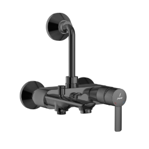 Picture of Single Lever Wall Mixer 3-in-1 System - Black Chrome