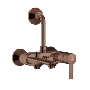 Picture of Single Lever Wall Mixer 3-in-1 System - Blush Gold Bright PVD