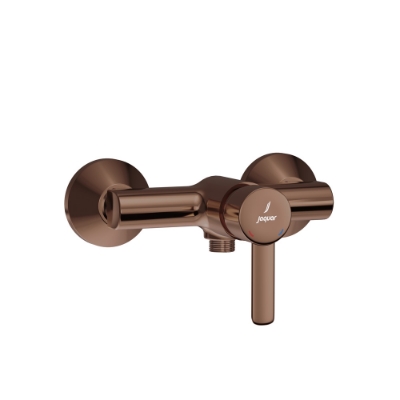 Picture of Single Lever Exposed Shower Mixer - Blush Gold Bright PVD