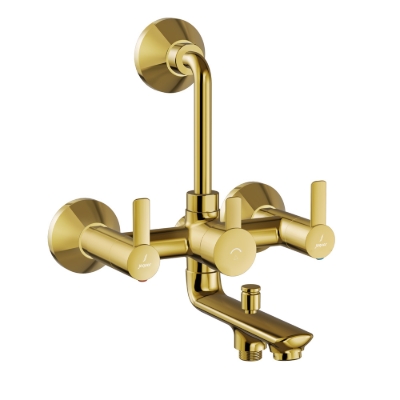 Picture of Wall Mixer 3-in-1 System - Gold Bright PVD
