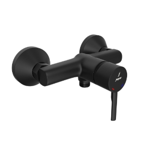 Picture of Single Lever Exposed Shower Mixer - Black Matt