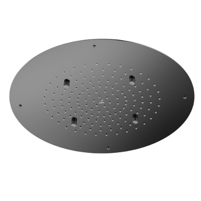 Picture of Duoflo Shower Round Shape - Black Chrome