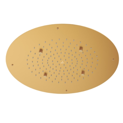 Picture of Duoflo Shower Round Shape - Gold Matt PVD