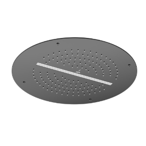 Picture of Duoflo Shower Round Shape - Black Chrome