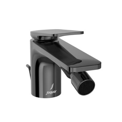 Picture of Single Lever 1-Hole Bidet Mixer with Popup Waste System - Black Chrome