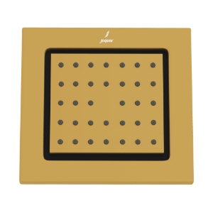 Picture of Body Shower 130x120mm Rectangular Shape - Gold Matt PVD