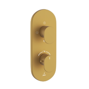 Picture of Aquamax Thermostatic Shower Mixer - Gold Matt PVD