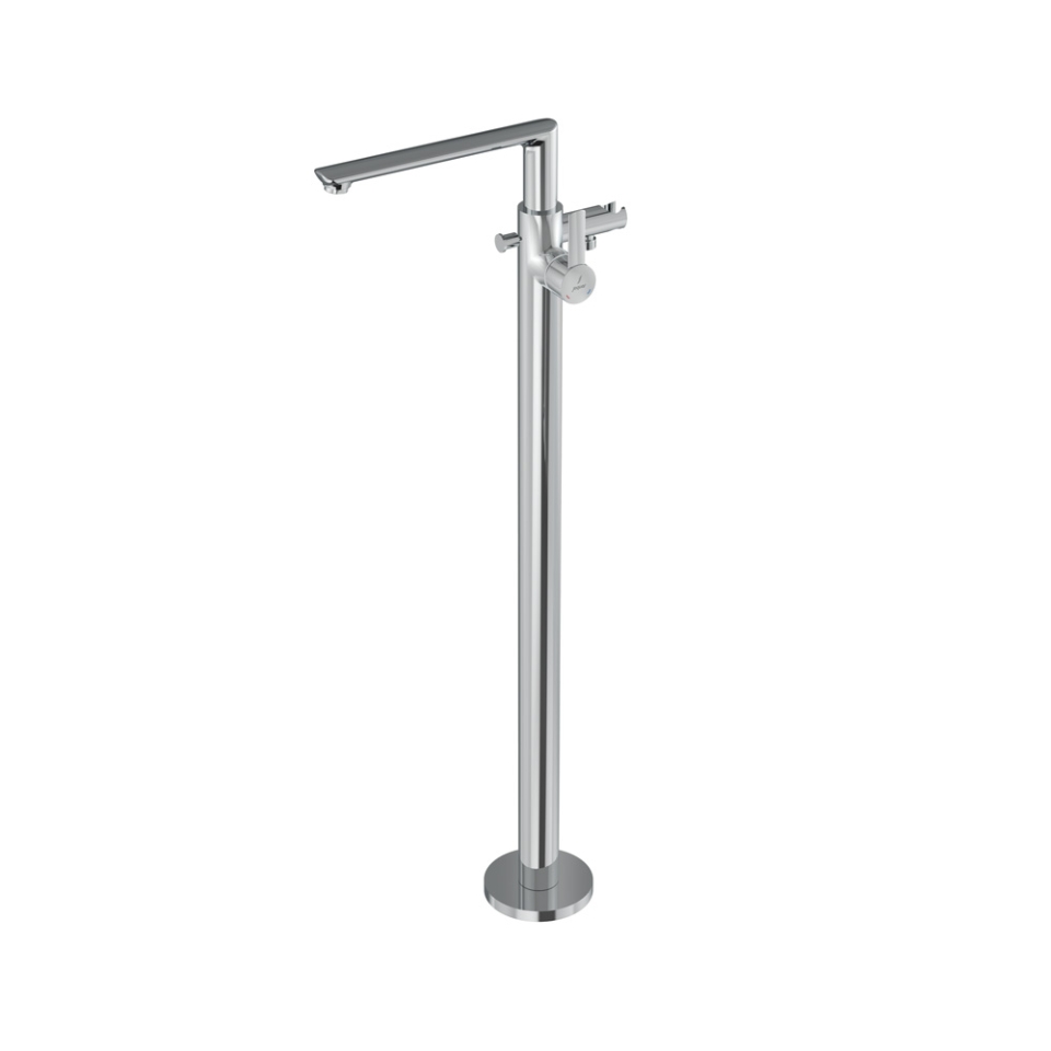 Picture of Exposed Parts of Floor Mounted Single Lever Bath Mixer
