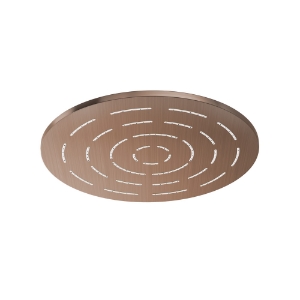 Picture of Round Shape Single Flow Maze Overhead Shower - Antique Copper