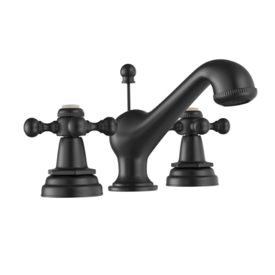 Picture of 3-Hole Basin Mixer - Black Matt