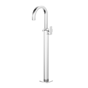 Picture of Exposed Parts of Floor Mounted Single Lever Bath Mixer - Chrome