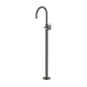 Picture of Exposed Parts of Floor Mounted Single Lever Bath Mixer - Graphite