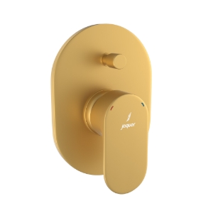 Picture of Single Lever Exposed Part Kit of Diverter - Gold Matt PVD