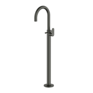 Picture of Exposed Parts of Floor Mounted Single Lever Bath Mixer - Graphite