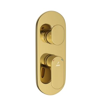 Picture of Aquamax Exposed Part Kit of Single Lever Shower Mixer - Gold Bright PVD