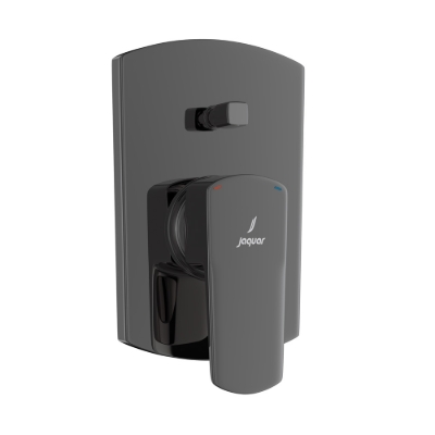 Picture of Single Lever Exposed Parts Kit of Diverter - Black Chrome